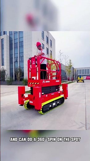8M Electric Crawler Scissor Lift | 230kg Platform Capacity | Compact & Versatile Aerial Solution