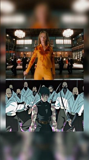 Kill Bill: Vol. 1 reference in Jujutsu Kaisen 🔥 #films #killbill #jujutsukaisen