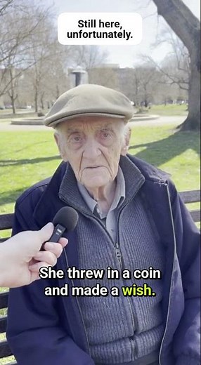 Old Man's Hilarious Wishing Well Wish 😂