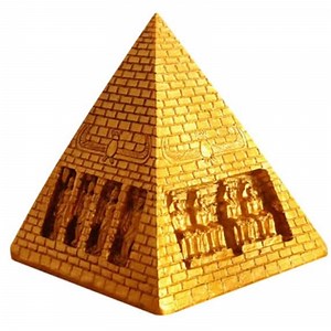 [Hot Item] Resin Egyptian Ancient Building Model Pyramid Sculpture Statue for Souvenirs