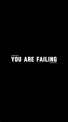 5 Brutal Reasons You’re Failing