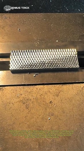 This Milling Trick Will Blow Your Mind – Perfect Metal Texture!