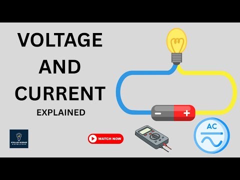 Voltage and Current Explained | What is the real difference between voltage and current?