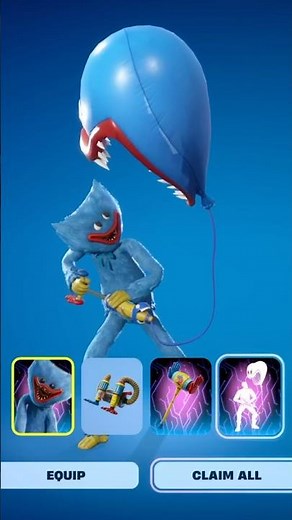 Fortnite Poppy Playtime Huggy Wuggy Ready To Pop Emote