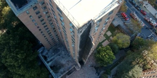 New York City High-Rise Apartment Building Partially Collapses