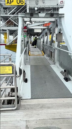 South Fork Wind Farm Walk to Work Transfer from OSS to SOV