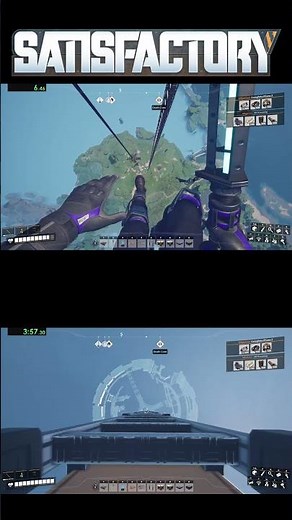 I Climbed to Satisfactory’s Height Limit… #satisfactory #gamingshorts #gaming #factorygame #shorts
