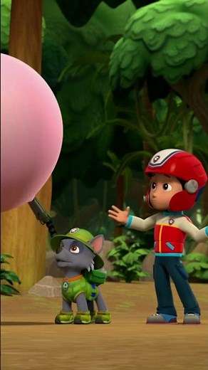 Pups save Monkeys with Bubble Gum! | #Shorts #PAWPatrol