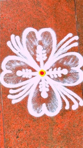 One minute rangoli kolam🌺🌺#kolam#ytshorts #yt #shortvideo #sdakolangal