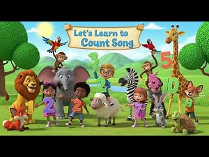 Let’s Learn to Count – Fun Counting Song for Kids!