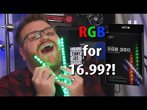 CHEAP! Deepcool RGB 350 Light Strips for PC Reviewed