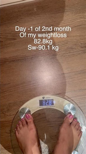 Day-1-82.8kg of 2 nd month of my weightloss series.SW-90.1 kg#youtubeshorts#shortsfeed