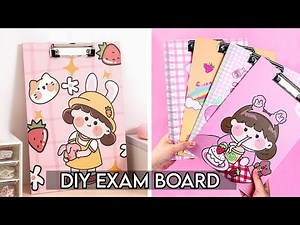 Homemade exam board diy | How to make your own exam board at home