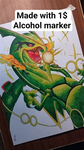 Rayquaza #art #pokemon