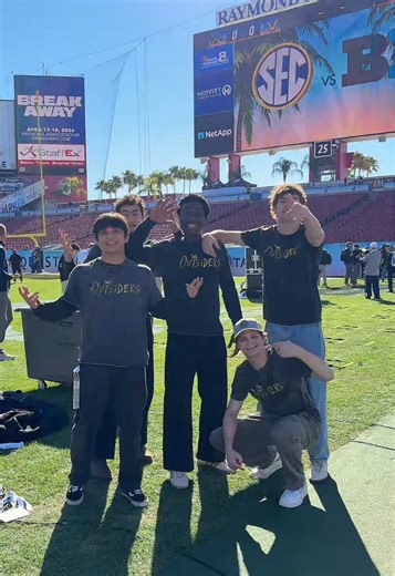 @The Outsiders Musical lookin’ extra fly at the @ReliaQuest Bowl this morning 🔥 Stay tuned for more. Don’t miss great seats at great prices now through Sunday! Tickets start at $59.40. #outsiderstour #fyp