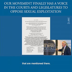 1K views · 40 reactions | The National Center on Sexual Exploitation fights to end sexual exploitation is in the courts and legislatures. | Pornography Harms | Facebook
