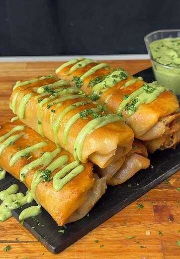Chimichangas de Salchicha: Receta Fácil Mexicana
