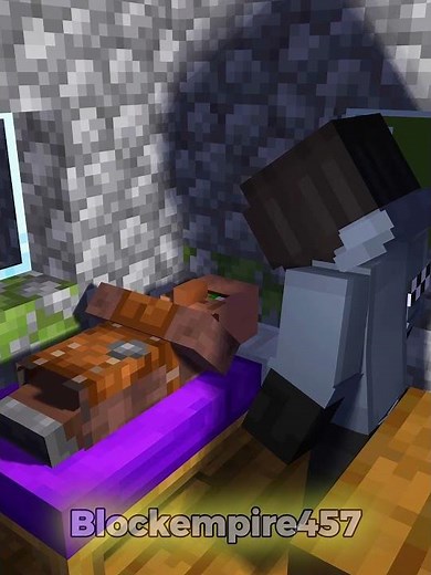 The scariest Golem in Minecraft history? 👹 #minecraftshorts