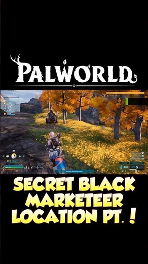 Palworld - EARLY GAME SECRET BLACK MARKETEER LOCATION GUIDE! #palworld #pocketpair #guide