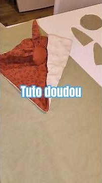 🎥 Tutoriel couture : Comment réaliser un doudou fait main facilement 🧸