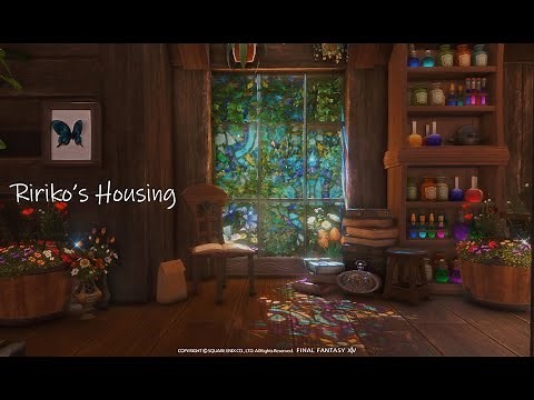 FFXIV Housing：Wooden Greenhouse [Apartment]