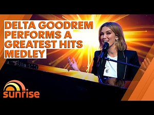 Delta Goodrem - 'Greatest Hits' medley performance (Live on Sunrise 2020) | 7NEWS Australia