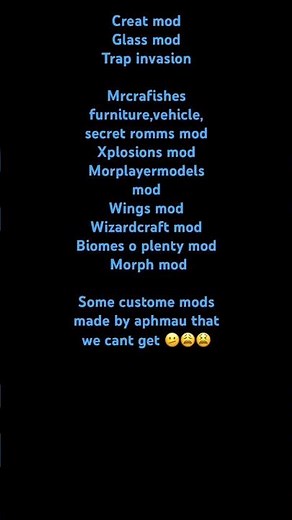 Minecraft mods that Aphmau use #aphmau