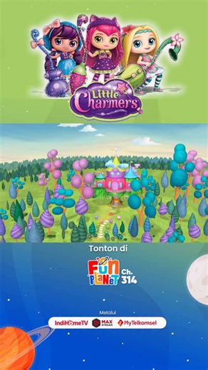 MAXKids on Instagram: "Little Charmers adalah serial animasi anak-anak tentang tiga sahabat, Hazel, Posie, dan Lavender, yang tinggal di kota ajaib bernama Charmville. Apakah mereka bisa menghadapi setiap masalah dengan sihir dan persahabatan? 🪄✨ #NontonTerusss #IndiHomeTV #IndiHome #SemuaAdaCerita #Funplanet #MAXStream #LittleCharmers"
