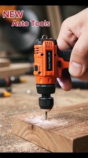 Mini Cordless Drill Power!🔩 Tiny Tool, Big Impact! #powertools #shorts #USA #usa