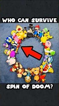 Who Can SURVIVE Smash Bros SPIN OF DOOM?