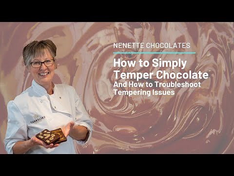 How to SIMPLY Temper Chocolate | And How to Correct Any Tempering Issues