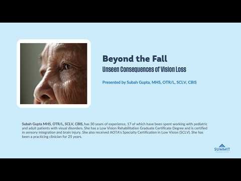 Beyond the Fall: Unseen consequences of Vision Loss