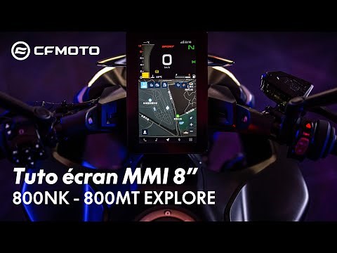 Tuto CFMOTO - Écran MMI CFMOTO