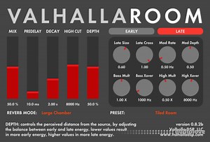 Valhalla DSP Valhalla Room v2.0.0.4 MacOSX
