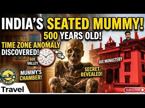 India ki 500 Saal Purani MUMMY!😳 | Exploring Hidden Spiti Valley | Travel the Life with Us #trending