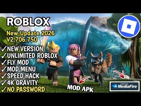 🤩APK MOD MENU DE ROBUX INFINITOS NO ROBLOX ATUALIZADO 2026 DOWNLOAD TUTORIAL