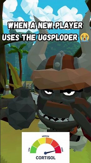 When a new player uses the UGSPLODER 😭 #ug