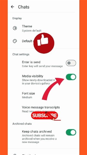how to fix WhatsApp images not showing in gallery 2025 #shorts