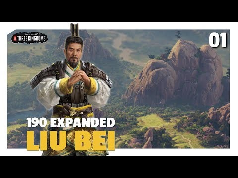 The Liu Bei Faction Glow Up That CA Never Delivered | Liu Bei 190 Expanded Mod Let's Play E01