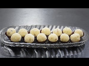 Coconut ladoo | homemade mithai recipe | Delightful cooking