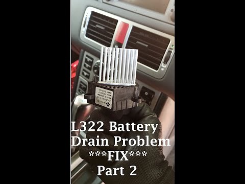 How to FIX your Range Rover L322 Battery Drain Problem - Final Stage Resistor / Hedgehog Replacement