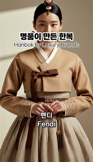 명품 브랜드가 제작한 한복의 매력