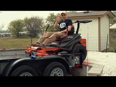 Badboy Maverick - Removing blades without taking the deck off