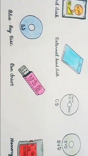 Secondary storage device drawing 🥰🥰