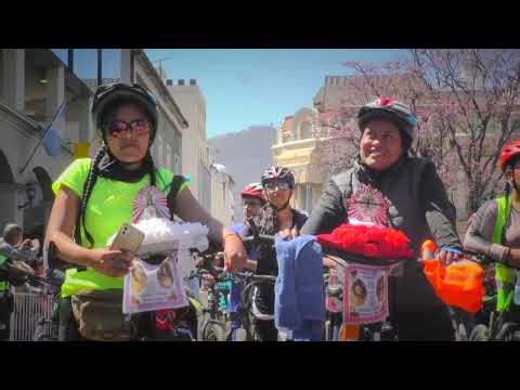 La multitudinaria peregrinación de los Valles Calchaquíes fue recibida por el Gobernador