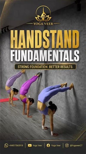 The Handstand Secret Most Yogis Don't Know #advancedyoga #handstandtraining