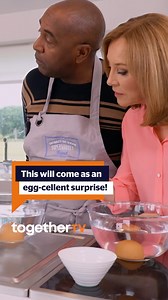 Learn how to sniff out bad eggs and keep the good ones you can enjoy, even after their best before date. Now, that's very egg-citing... 👀 📺 Catch Supermarket Secrets Revealed on Together TV tomorrow at 9:00 PM Freeview 83 Sky 170 Virgin 136 Freesat 164 Or watch LIVE or on-demand online (link in bio) 🔗 #Food #SupermarketFood #Foodies #Supermarket #FoodForThought #KnowYourFood #MyHealthMyRight #WorldHealthDay | Together TV
