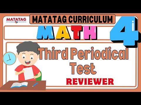 MATATAG MATH 4 Grade 4 Quarter 3_Third Periodical Test Reviewer #grade 4 EXAMINATION REVIEWER