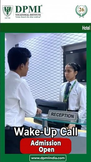 Wake Up Call Handling Hotel: How to Talk at Hotel Reception? Reception-Conversation Front Office