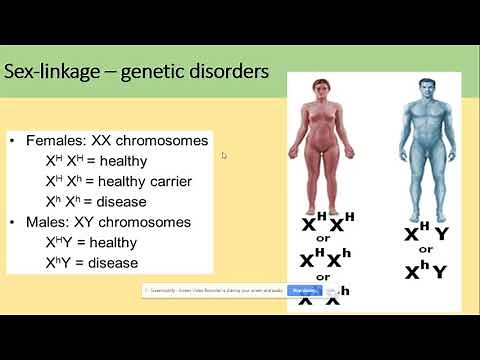 3.7.1 Inheritance. Sex linkage and autosomal linkage. AQA A level biology